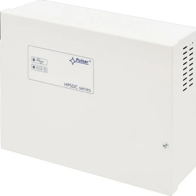 Τροφοδοτικό PULSAR HPSDC-12V8X1A switching σε επίτοιχο μεταλλικό κουτί, από 230VDC σε 12VDC & 7Α 8 εξόδων