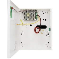 Τροφοδοτικό UPS HIKVISION HPSBH-12V3A-B σε επίτοιχο στεγανό κουτί ABS, με είσοδο 200~240VAC ρυθμιζόμενη έξοδο 11~13.8 VDC για φορτίο έως 3A 