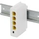 Gigabit Ethernet PoE Repeater EXT-POEG3DIN1 εισόδου Ethernet PoE 10/100/1000 και 3 εξόδων PoE 10/100/1000 Gigabit Ethernet PoE Repeater EXT-POEG3DIN1 εισόδου Ethernet PoE 10/100/1000 και 3 εξόδων PoE 10/100/1000
