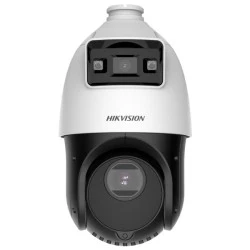 Διπλή δικτυακή κάμερα TandemVu Ηikvision DS-2SE4C425MWG-E(14F0) σταθερή πανοραμική κάμερα 4MP ColorVu & κάμερα speed dome 4MP IP66