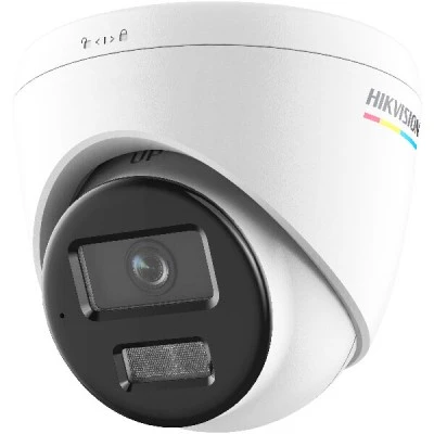 Δικτυακή κάμερα Dome (τύπου turret) 2MP Hikvision Smart Hybrid Light ColorVu Lite με υψηλή φωτεινότητα & ευαισθησία εμβέλεια έως 30m
