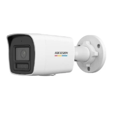 Δικτυακή κάμερα Bullet Hikvision με ανάλυση εικόνας 2MP Smart Hybrid Light ColorVu Lite σταθερός ευρυγώνιος φακός 2.8mm IP67