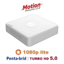 Υβριδικός (penta-brid) καταγραφέας σειρά HGHI, με 4 εισόδους HDTVI 1080p / 720p υποστηρίζει έως 6 κάμερες IP έως 2MP
