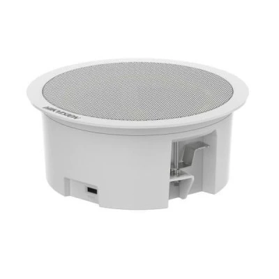 Δευτερεύον HIKVISION DS-QAZ0206G1-Sαναλογικό μεγάφωνο οροφής χωενυτό χωρίς ηλεκτρονικά συνδέεται με το IP μεγάφωνο DS-QAZ1206G1-BE