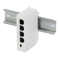 Ethernet PoE Repeater 1 εισόδου Ethernet PoE PULSAR EXT-POE3DIN 10/100 και 3 εξόδων PoE 10/100 & 4 θύρες PoE