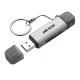 Αναγνώστης καρτών μνήμης SD & TF διπλό interface USB-A & Type-C για εύκολη μεταφορά αρχείων