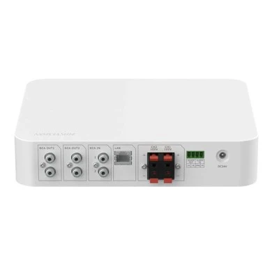 Αναλογικός ενισχυτής PA 60W Hikvision DS-QAE0A60G1-VB  με ενσωματωμένο Bluetooth για τη γρήγορη υποστήριξη αναπαραγωγής ήχου 