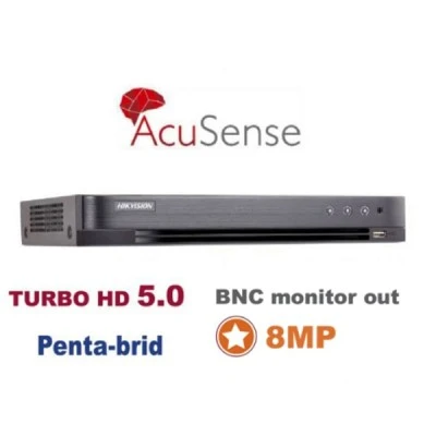 Υβριδικός (penta-brid) καταγραφέας Hikvision iDS-7204HUHI-M1/X με 4 εισόδους HDTVI υποστηρίζει 8 IP κάμερες έως 8MP
