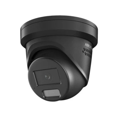 Δικτυακή κάμερα Turret 4MP Hikvsion Smart Hybrid Light ColorVu Live-Guard, μεγάλο αισθητήριο 1/1.8ʺ  φακός confocal 2.8mm μαύρη
