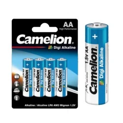 Μπαταρίες αλκαλικές ΑΑ Camelion Digi Alkaline ενισχυμένη 1,5V LR06-BP4DG συσκευασία 4 τεμαχίων