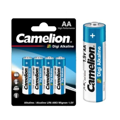 Μπαταρίες αλκαλικές ΑΑ Camelion Digi Alkaline ενισχυμένη 1,5V LR06-BP4DG συσκευασία 4 τεμαχίων