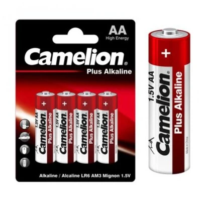 Μπαταρίες αλκαλικές ΑΑ Camelion Plus Alkaline 1.5V LR06BP4 σε συσκευασία 4 τεμαχίων