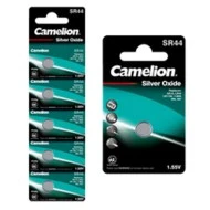 Μπαταρία Silver Oxide SR44 Camelion 1.55V μεγάλης διάρκειας SR44-Bp5 G13/357 κατάλληλη για ρολόγια