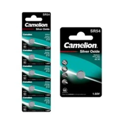 Μπαταρία Silver Oxide SR54 Camelion 1.55V μεγάλης διάρκειας για ρολόγια & ηλεκτρονικές συσκευές