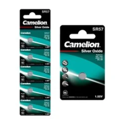 Μπαταρία Camelion Silver Oxide G7/395 τύπου SR57-BP5 5τμχ μεγάλης διάρκειας
