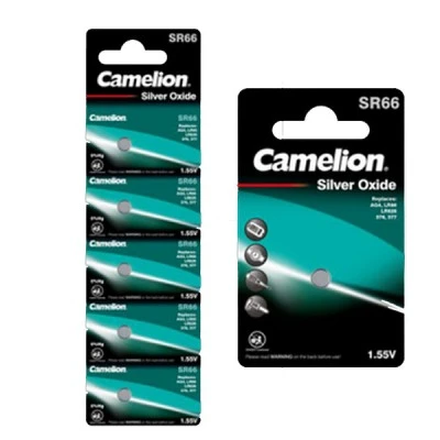 Μπαταρία Silver Oxide SR66 Camelion 1.55V μεγάλης διάρκειας G4/377 Camelion συσκευασία 5 τεμαχίων