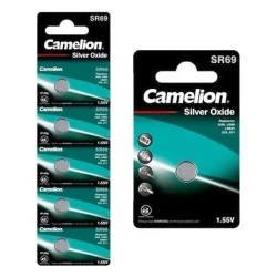 Μπαταρία SR69 Camelion 1,55V μεγάλης διάρκειας κατάλληλη για ρολόγια & ηλεκτρονικές συσκευές 5τμχ