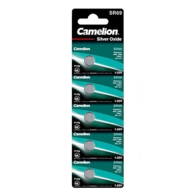 Μπαταρία SR69 Camelion 1,55V μεγάλης διάρκειας κατάλληλη για ρολόγια & ηλεκτρονικές συσκευές 5τμχ