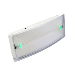 Φωτιστικό ασφαλείας με 12 LED 2.7W 40/100Lm αυτονομία 1.5h μη συνεχούς λειτουργίας GR-8/LEDS