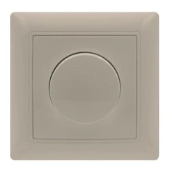 Dimmer – ροοστάτης μπεζ χωνευτός Century Control VAL-55, για όλα τα φορτία, 60–600W