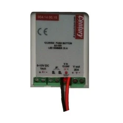 Dimmer & push button για ρύθμιση ταινιών & λαμπτήρων led 12 - 24 VDC Century Control