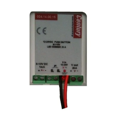 Dimmer & push button για ρύθμιση ταινιών & λαμπτήρων led 12 - 24 VDC Century Control