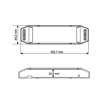 Push Button & 1-10 Led Dimmer 12-24V 21A PBLD-21 κατάλληλο για ταινίες LED & λάμπες