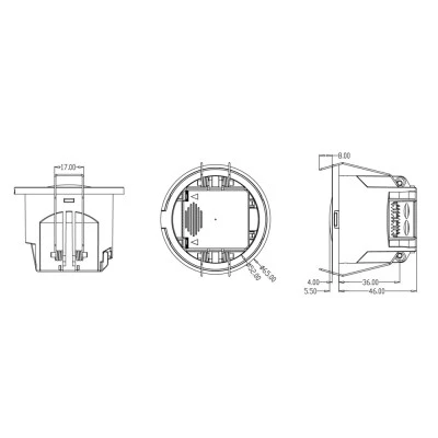 CS200 RC Αισθητήρας Ραντάρ 24GHz Millimeter Lifebeing Sensor– Ανίχνευση Μικροκίνησης για Smart Home & Smart Office (AC Dry Contact)