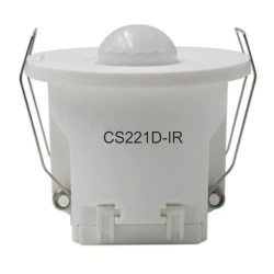 CS221D IR PIR Αισθητήρας Κίνησης 12-24VDC με Dry Contact & Ανιχνευτή Φωτός – Ιδανικός για Smart Home, Ξενοδοχεία & Γραφεία