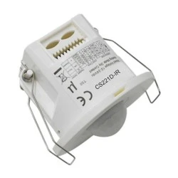 CS221D IR PIR Αισθητήρας Κίνησης 12-24VDC με Dry Contact & Ανιχνευτή Φωτός – Ιδανικός για Smart Home, Ξενοδοχεία & Γραφεία