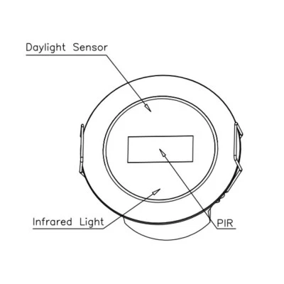 CS238D IR PIR Motion Sensor 12-24VDC με Dry Contact & Αισθητήρα Φωτός – Ανίχνευση Κίνησης για Smart Home, Ξενοδοχεία & Γραφεία CS238D IR PIR Motion Sensor 12-24VDC με Dry Contact & Αισθητήρα Φωτός – Ανίχνευση Κίνησης για Smart Home, Ξενοδοχεία & Γραφεία