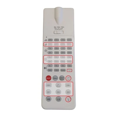 Remote Control RC-10 για Αισθητήρες CS200RC, CS001S1 & CS222IR – Τηλεχειριστήριο Ρύθμισης Παραμέτρων (2x AAA)