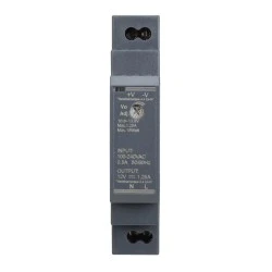 PS-12 Τροφοδοτικό Ράγας DIN 230V/12V DC 1,25A για Αισθητήρες 12-24V DC