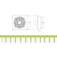 Βιομηχανικός εξαεριστήρας AIRROXY aRok Ø300 130W με ροή 2330m³/h μαύρος Βιομηχανικός εξαεριστήρας AIRROXY aRok Ø300 130W με ροή 2330m³/h μαύρος
