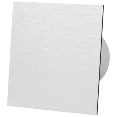 Πρόσοψη-πάνελ πλαστικό brushed aluminium για τους εξαεριστήρες μπάνιου AirRoxy