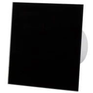 Εξαεριστήρας μπάνιου AirRoxy Standard 8W 230V Ø100 93 m³/h 50Hz 28db με μαύρη ματ γυάλινη πρόσοψη