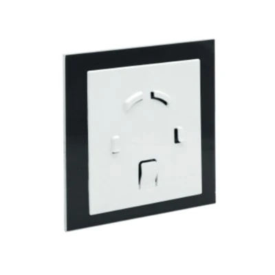 Γυάλινο πάνελ AIRROXY μαύρο ματ 175x175mm για τους εξαεριστήρες dRim 