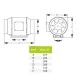Εξαεριστήρας ενδιάμεσων αεραγωγών AIRROXY aRil Ø250 ECO 180W με παροχή 1850m³/h Εξαεριστήρας ενδιάμεσων αεραγωγών AIRROXY aRil Ø250 ECO 180W με παροχή 1850m³/h