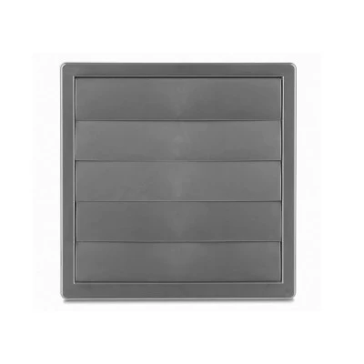 Περσίδα βαρύτητας εξαερισμού AIRROXY γκρι 170x170mm Ø150 με κλαπέ Περσίδα βαρύτητας εξαερισμού AIRROXY γκρι 170x170mm Ø150 με κλαπέ