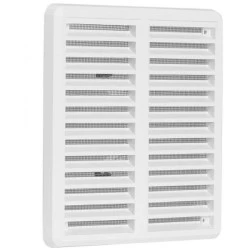 Περσίδα εξαερισμού 175x175mm 0309 για εξωτερικό και εσωτερικό χώρο από πλαστικό υψηλής ποιότητας