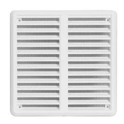 Περσίδα εξαερισμού 175x175mm 0309 για εξωτερικό και εσωτερικό χώρο από πλαστικό υψηλής ποιότητας