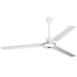 Ανεμιστήρας οροφής 56   λευκός 75W 290-300rpm με μεταλλικά πτερύγια υψηλής ποιότητας
