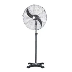 Ανεμιστήρας δαπέδου μαύρος 30″ 200W 60dB 1400rpm 3 ταχυτήτων με 2 πτερύγια Ανεμιστήρας δαπέδου μαύρος 30″ 200W 60dB 1400rpm 3 ταχυτήτων με 2 πτερύγια