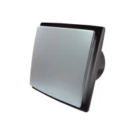 Εξαεριστήρας μπάνιου μαύρο/Inox Φ100mm 13W σειρά OK 230V 100 m³/h 26dB