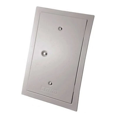 Πορτάκι καπνοδόχου 160x280mm λευκό μεταλλικό ανθεκτικό σε υψηλές θερμοκρασίες -40ºC μέχρι +300ºC