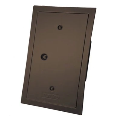 Πορτάκι καπνοδόχου 160x280mm καφέ μεταλλικό ανθεκτικό σε υψηλές θερμοκρασίες -40ºC μέχρι +300ºC