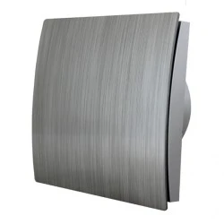 Εξαεριστήρας MM-PEC 13W 230V 50Hz 105m³/h Φ100/105 επίτοιχης τοποθέτησης ασημί PVC πλαστικό