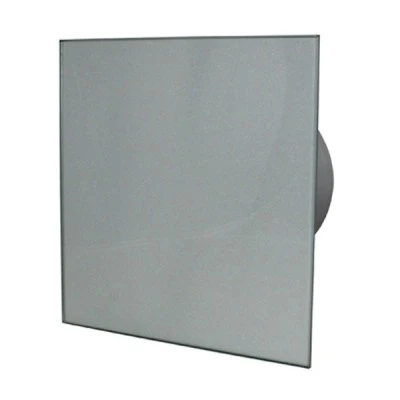 Εξαεριστήρας μπάνιου Φ100mm 13W 105m³/h 29dB MMP με γυάλινη επίπεδη πρόσοψη γραφίτης ματ Εξαεριστήρας μπάνιου Φ100mm 13W 105m³/h 29dB MMP με γυάλινη επίπεδη πρόσοψη γραφίτης ματ