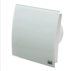 Εξαεριστήρας MMP-UE λευκό γυαλί ματ 5,5W 230V 50Hz 100m³/h Φ100/100 επίτοιχης τοποθέτησης