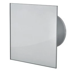 Εξαεριστήρας MMP-UE 5,5W 230V 50Hz 100m³/h Φ100/100 επίτοιχης τοποθέτησης Inox γυαλί